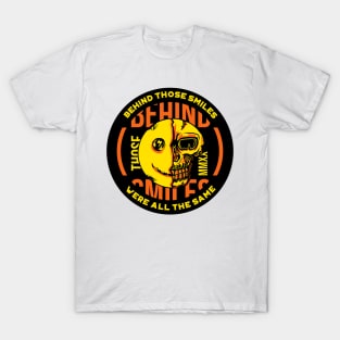 smiley sticker happy face T-Shirt